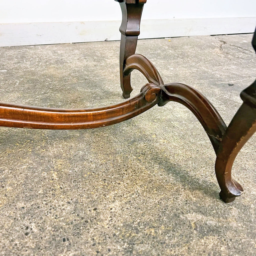 Antique French Style Carved Bench