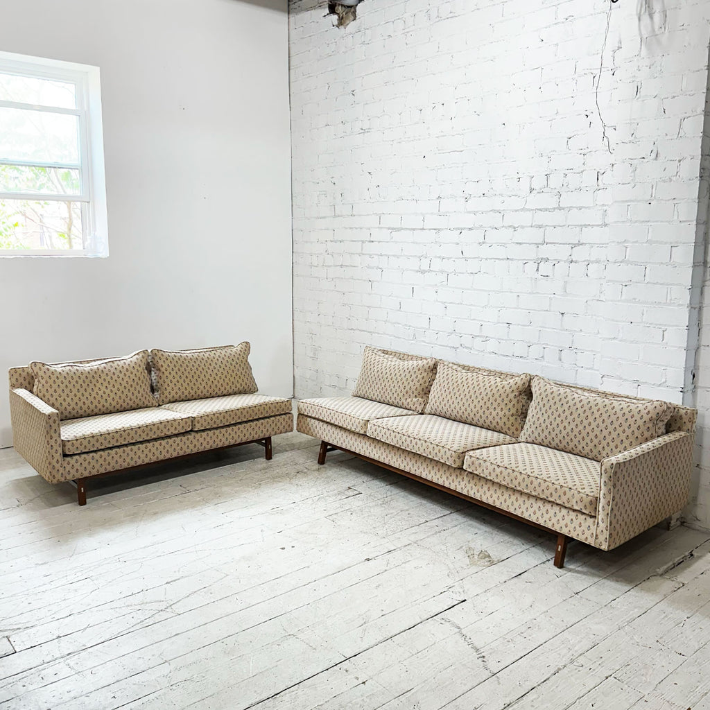 156.5" Paul McCobb for Calvin Sectional With Walnut Legs
