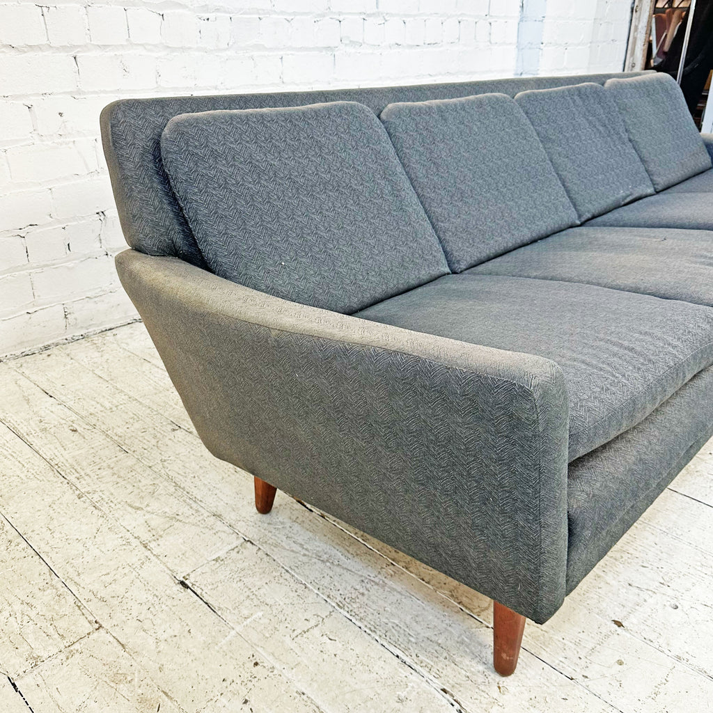 96" Mid-Century Modern Dux Sofa