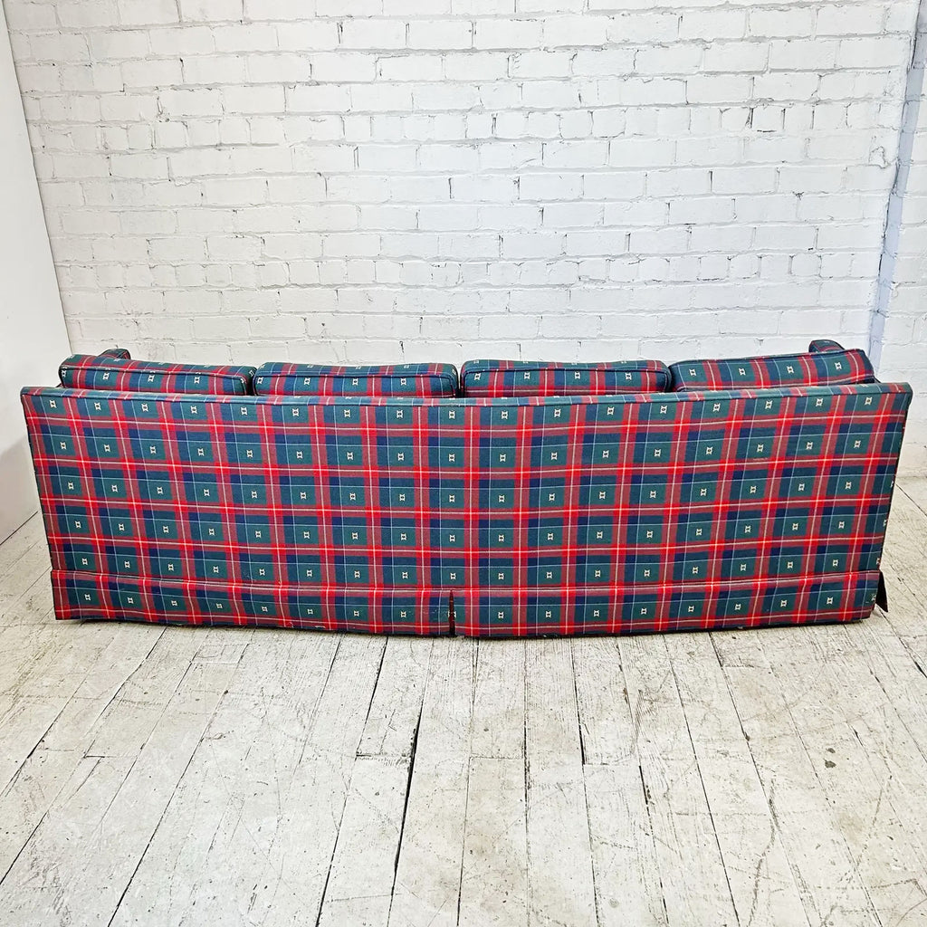 98" Mid-Century Modern Curved Sofa
