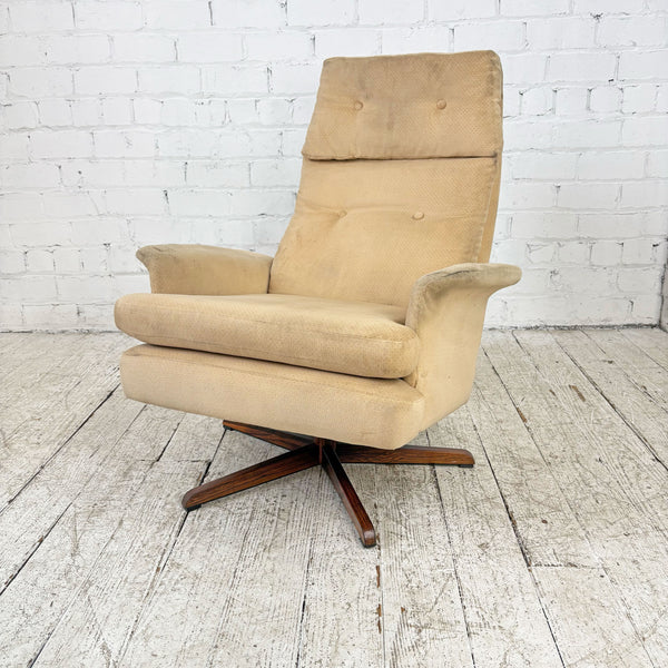 Mid-century Lounge on Rosewood Star Base
