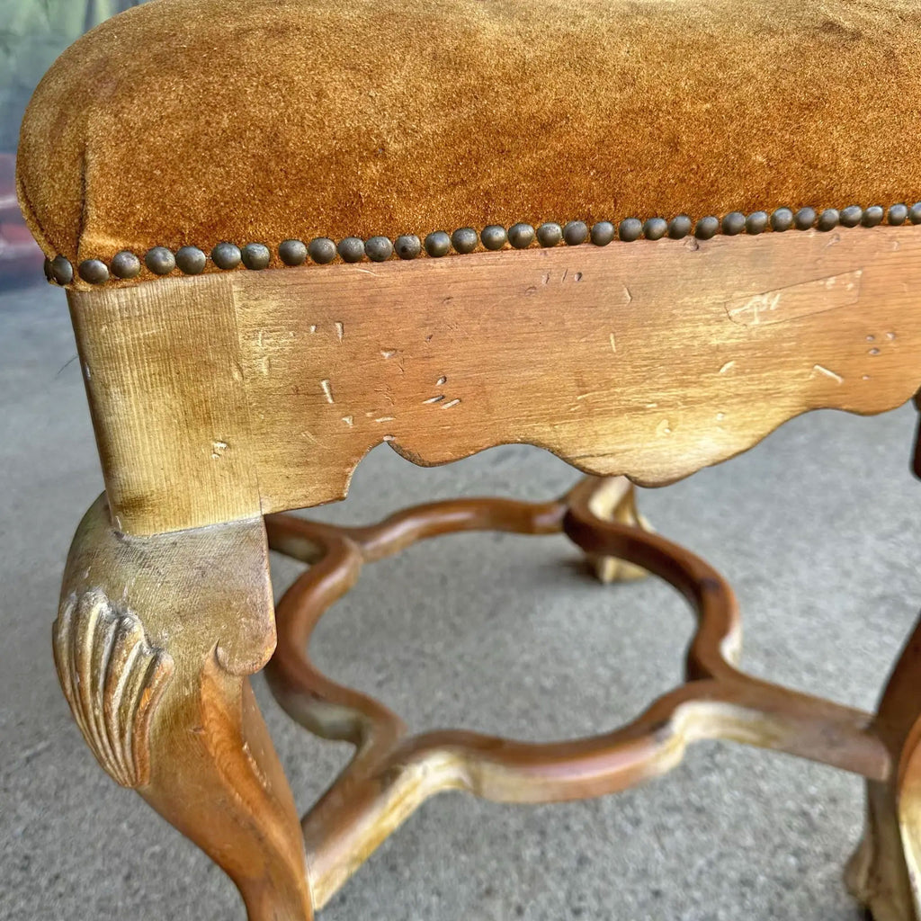 Pair of Sarreid Ottomans