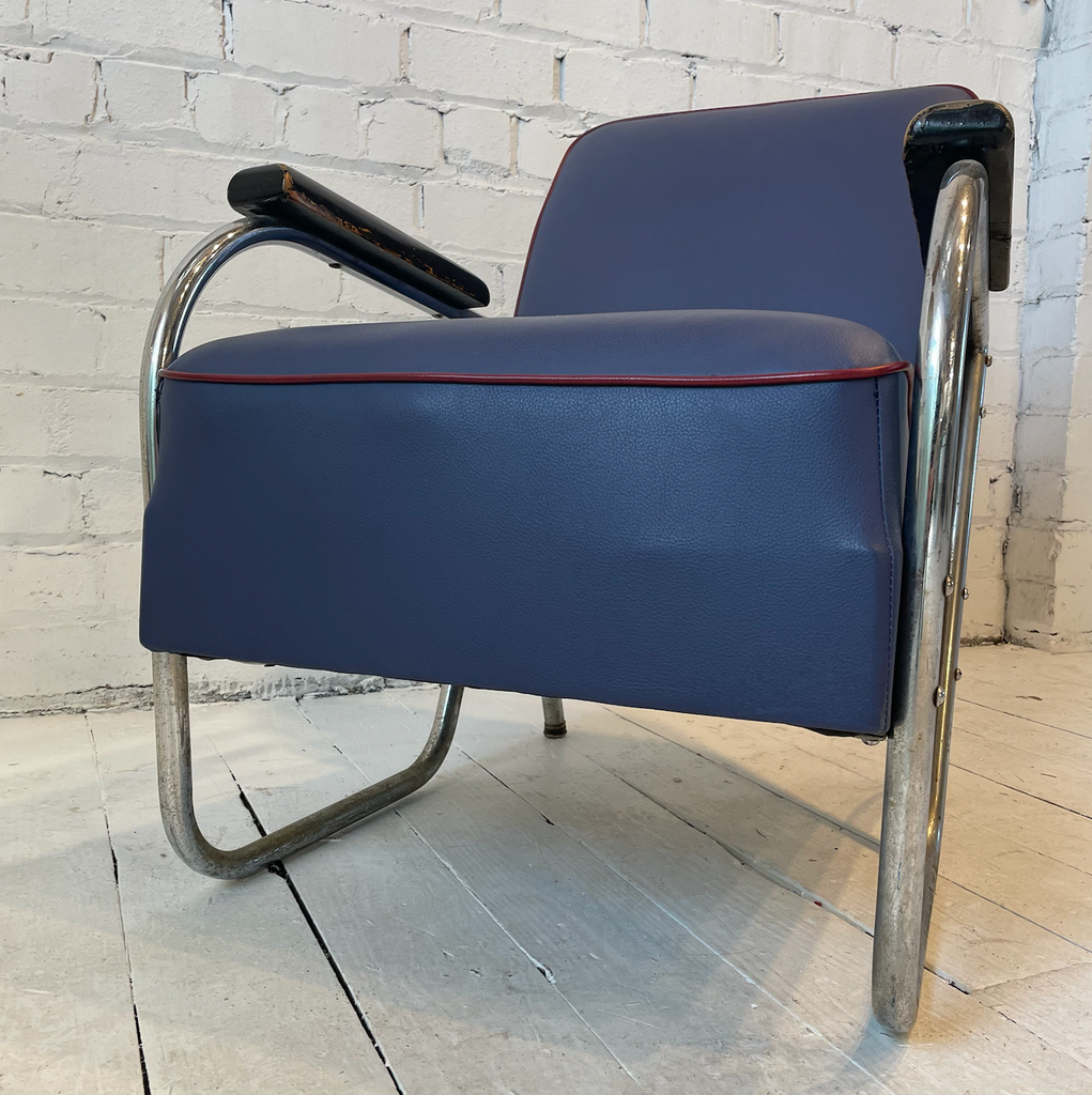 Art Deco Chrome Chair