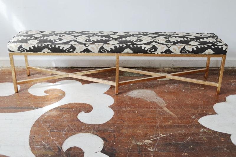 Rectangular Welded Steel Bench