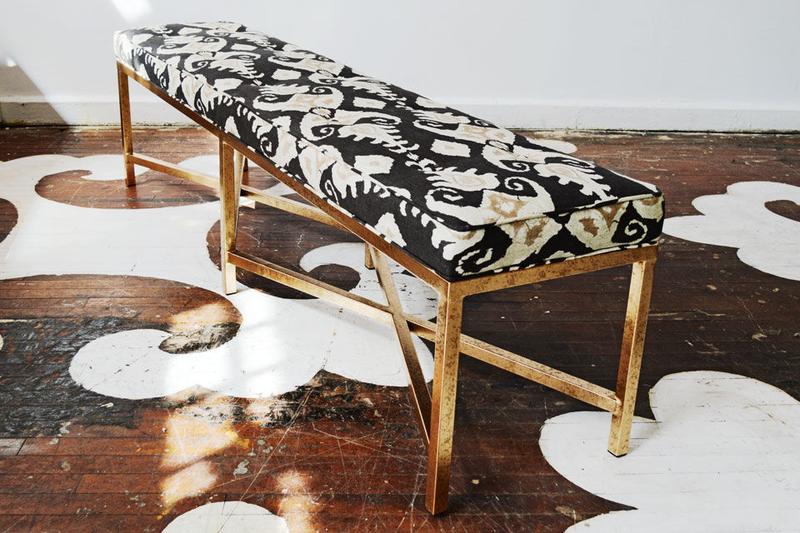 Rectangular Welded Steel Bench