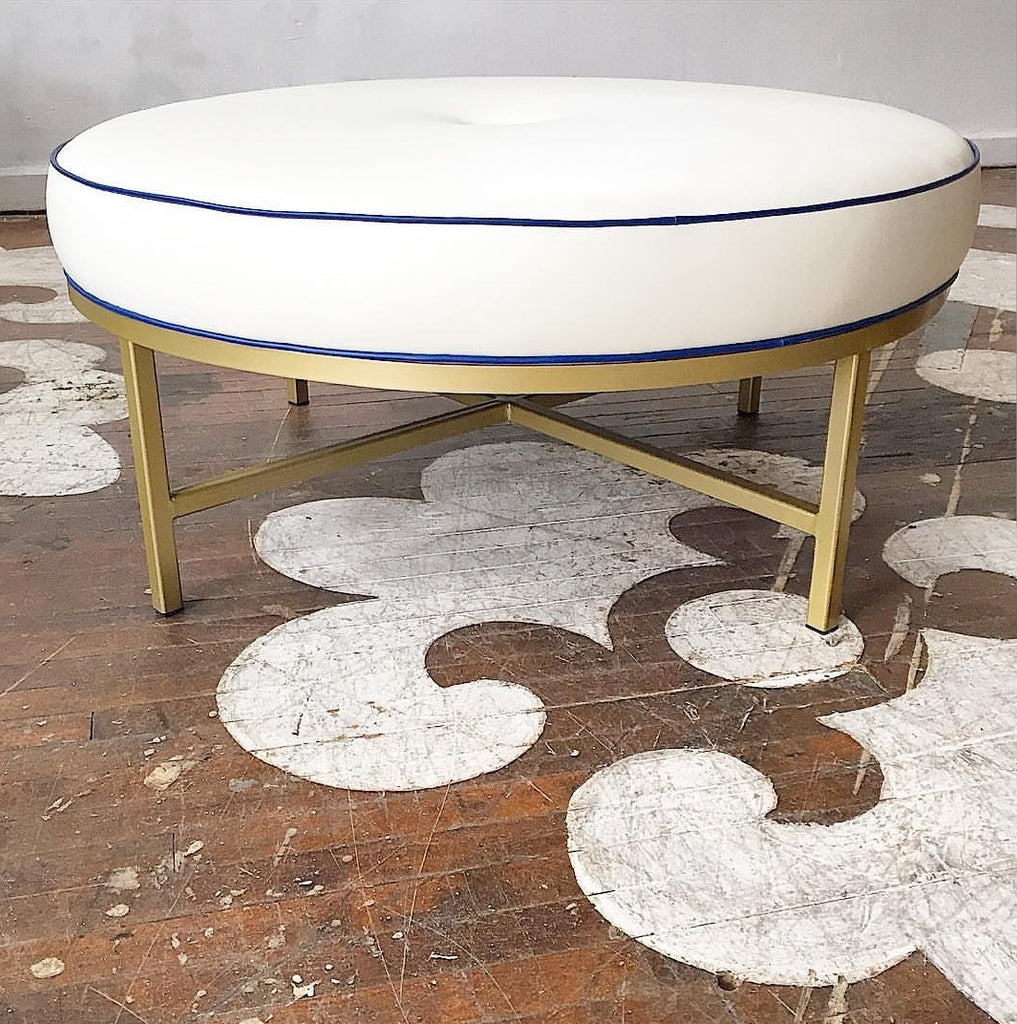 Round Welded Ottoman